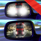 Anti Fog Film Car Rearview Mirror Pack of 2pcs