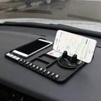 Multi Function Non Slip Anti Skid PVC Pad Mat with Mount Phone Holder Stand