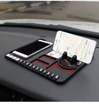 Multi Function Non Slip Anti Skid PVC Pad Mat with Mount Phone Holder Stand