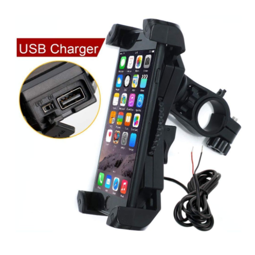 Waterproof 360 Universal Mobile Holder for All Smartphone Bikes Scooter
