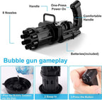 8 Hole Automatic Bubble Gun Blower